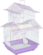 Prevue Hendryx SP1720-3 Shanghai Parakeet Cage, Lilac and White - Image 3