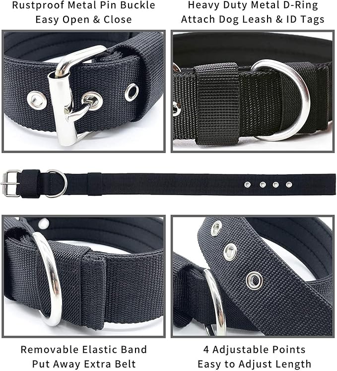 Heavy Duty Tactical Dog Collar - Image 3