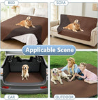 hyha Waterproof Dog Blanket, Soft Pet Bed Blankets, Waterproof Sofa Couch Cover - Image 6