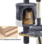 Yaheetech 79in Multi-Level Cat Trees Indoor Cat Tower - Image 8