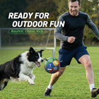 QDAN Dog Soccer Ball with Straps, 7 Inch World Cup Soccer Ball - Image 5
