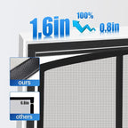 Magnetic Screen Door Upgraded PET Mesh Stronger Than Fiberglass and Polyester - Image 5