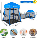 Catio Outdoor Cat Enclosure, 3-in-1 Extra Large Portable Cat Playpen - Image 2