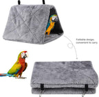 Warm Bird Nest House, Bird Bed for Cage Accessories, Parakeet Toys Hammock - Image 3