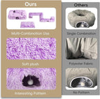 Extra Large Cat Tunnel Bed, 4 Ways Tunnels - Image 6