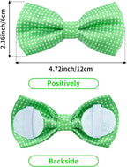 PET SHOW 8 Pack Dot Big Dogs Collar Embellishment Attachment Bow Ties - Image 2