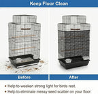 Large Bird Cage Seed Cather - Image 2