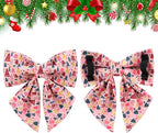 Christmas Dog Collar with Bow Tie, Adjustable Pet Collar with Cute Xmas Tree - Image 3