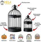 Vela Lanterns Bird Cage Decor Candle Holder Lantern Decorative Table - Image 6