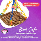 Super Bird Creations SB747 Mini Flying Trapeze Bird Toy, Small Bird Size - Image 7