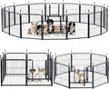 Dog Playpen, Portable Outdoor Dog Fence, Dog Playpen by XDPET
