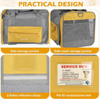 Pawinner Pet Carrier with Wheels, 17.7" x 13" x 13" Airline Approved Cat Carrier - Image 6