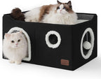 Bedsure Large Cat Beds for Indoor Cats by BEDSURE