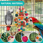 lovyoCoCo Parrot Toys Bird Toys Natural Corn Cob Bird chew Toys - Image 4