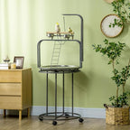 PawHut Parrot Stand Large Bird Perch Stand - Image 2