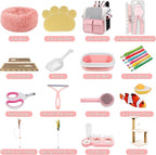 Kitten Starter Supplies Starter Kit, Including Cat Bed, Litter Mat, Litter Box - Image 2