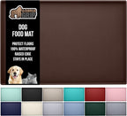 GORILLA GRIP 100% Waterproof Raised Edge BPA Free Silicone Pet Feeding Mat by GorillaGrip