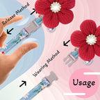 Medium Dog Collar with Flower, Dog Collars - Image 6