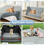 hyha Waterproof Dog Blanket, Soft Pet Bed Blankets, Waterproof Sofa Couch Cover - Image 6