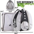 Square Back Extension Pet Backpack Carrier - Image 2
