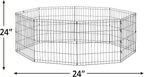 MidWest Homes for Pets Folding Metal Puppy / Dog Exercise Pen, Indoor/Outdoor - Image 3