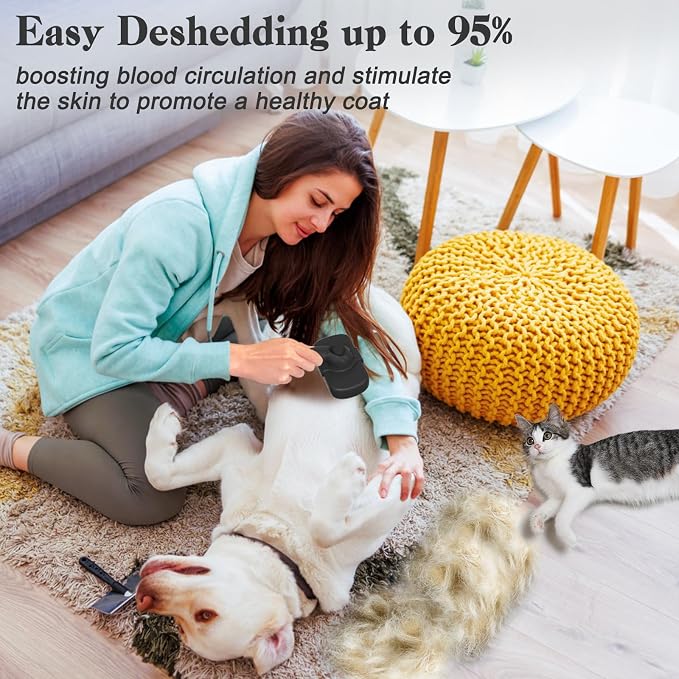 Self Cleaning Shedding Brush - Image 5