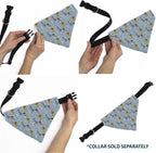 Disney Pet Bandana Disney Dogs Group Collage Paws Blues Slip On Collar Bandana - Image 6