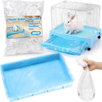 Clear Plastic Disposable Cage Liner by Unknown