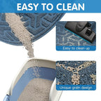 UPSKY Cat Litter Mat, Litter Trapping Mat Soft on Kitty Paws, Large Litter Box - Image 4