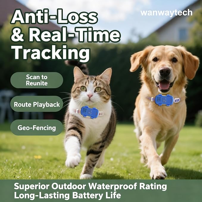 GPS Tracker for Dogs with Activity and Wellness Monitoring, Real-time Tracking - Image 4