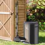 Dog Poop Trash Can Outside, Waste Bin by MEEGOOD