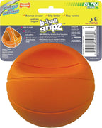 Nylabone Power Play Gripz Felt Basketball Rubber Fetch Toy, Squeaky Ball - Image 6