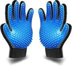 KENNELS & KATS Pet Grooming Gloves | Deshedding Glove by KENNELSKATS