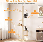 Floor to Ceiling Cat Tree Tower - Image 3
