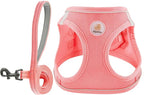 Hipubby Dog Harness and Leash Set, No Pull Soft Mesh Puppy Harness by Hipubby