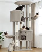 Extra Large Cat Tree, 84 Inch XXL Giant Cat Tower by FeliskynCatTreeTower