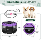 Love's cabin Pet Puppy Dog Playpen, Medium Dog Tent Crates Cage Indoor/Outdoor - Image 3