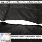 Reversible Wide Magnetic Thermal Insulated Door Curtain - Image 3