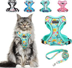 Halypet Cat Harness and Leash Set Cute Escape Proof Vest Harness by DOMoreWithYourPet