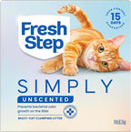 Fresh Step Simply Unscented Clumping Litter, Fresh Step Unscented Cat Litter - Image 11