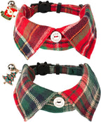 ADOGGYGO Christmas Cat Collars Breakaway by ADOGGYGO