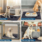 Buganda Dog Door Mat for Muddy Paws, Absorbent Dirt Trapper Washable Indoor - Image 9