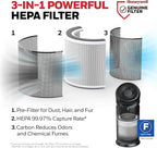 Honeywell Allergen Plus™ 3-in-1 HEPA Air Purifier, Fan & Air Circulator - Image 9