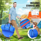 VEVOR Dog Agility Training Equipment, Dog Agility Course Backyard Set - Image 5