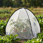 2 Pcs Pop Up Insect Barrier Plant Cover Tent, Garden Net Cage Bird Insect Guard - Image 5