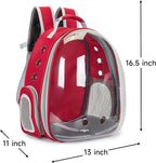 Cat Bubble Backpack Carrier for Small Medium Dogs Cats Carrying Bag, Airline - Image 7