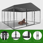 Dog Kennel Outdoor, Large Dog Fence - Image 4