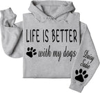 Custom Dog Mom Shirt for Women Pet Ears Sweatshirt - Image 9