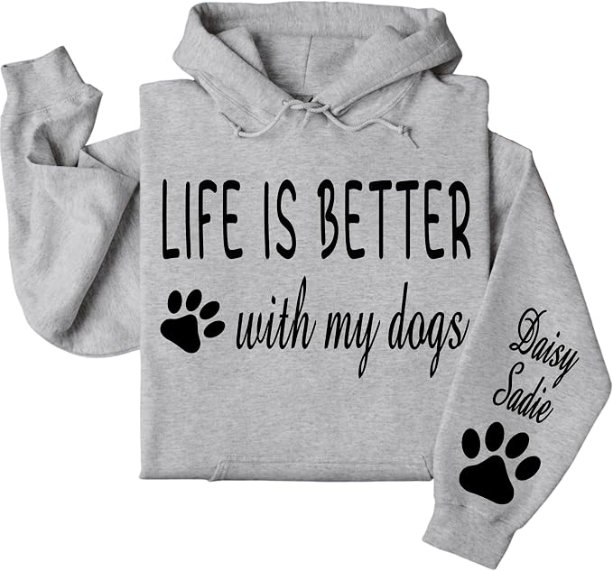 Custom Dog Mom Shirt for Women Pet Ears Sweatshirt - Image 9