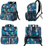 BAGLHER Pet Travel Bag, Double-Layer Pet Supplies Backpack, Pet Travel Backpack - Image 2